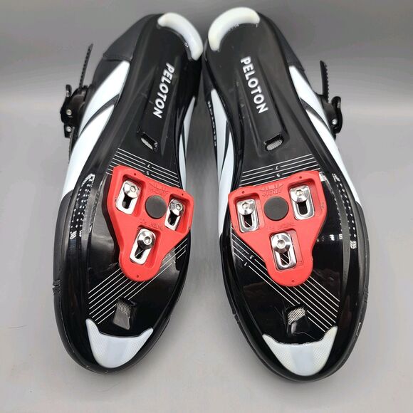 Peloton Men\'s Size EU 47 US 13 Black Cycling Shoes Black Red main image 4